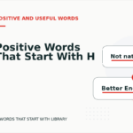 Positive Words That Start With H