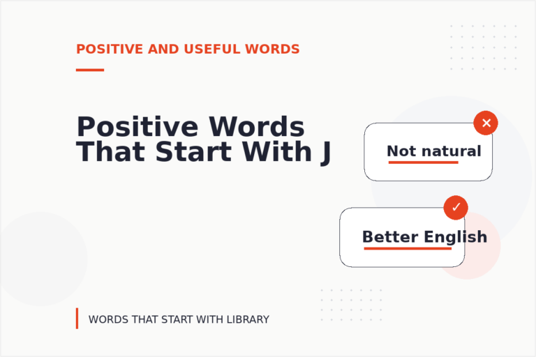 Positive Words That Start With J Positive Words That Start With J