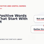 Positive Words That Start With M